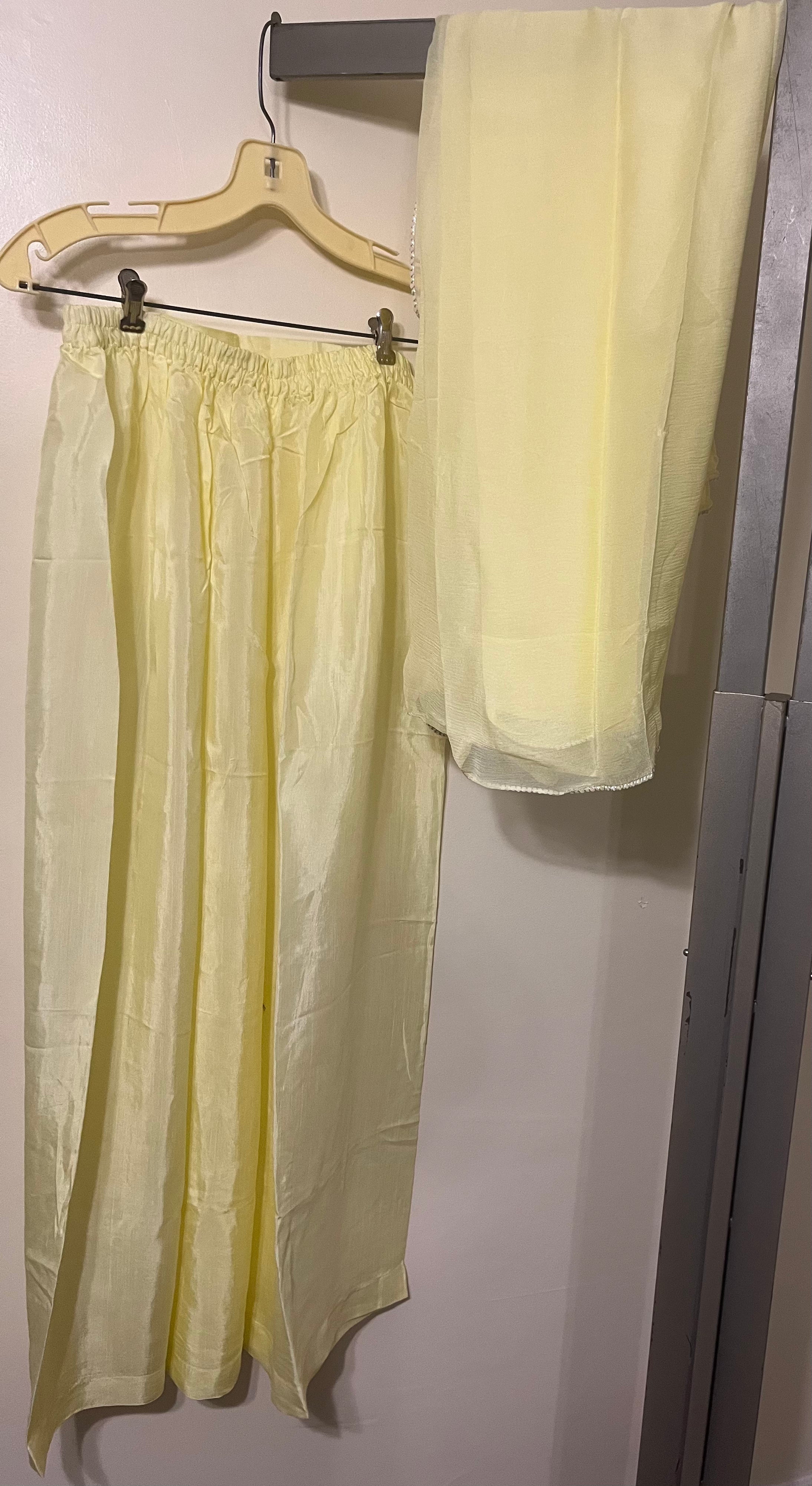 3 Piece Silk Dress - Large