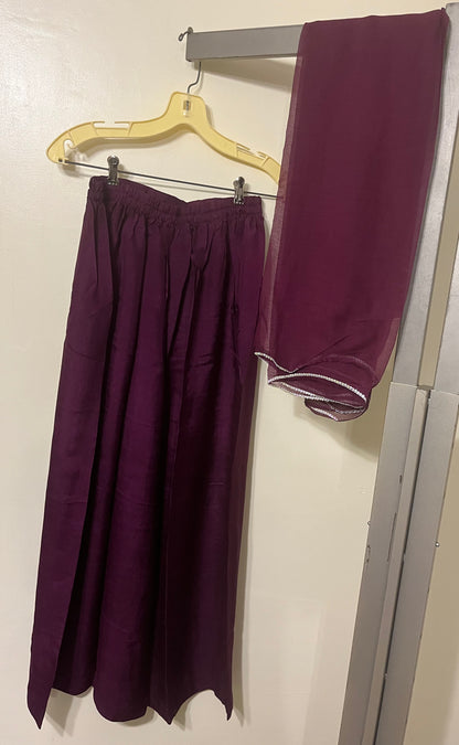 3 Piece Silk Dress  - Large