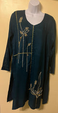3 Piece Silk Dress  - Large