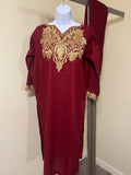 3 Piece Silk Dress - Medium